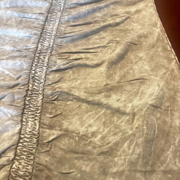 ruched blue Dress By Promesa Womens Casual Style Washed Look stretch - Picture 2 of 6